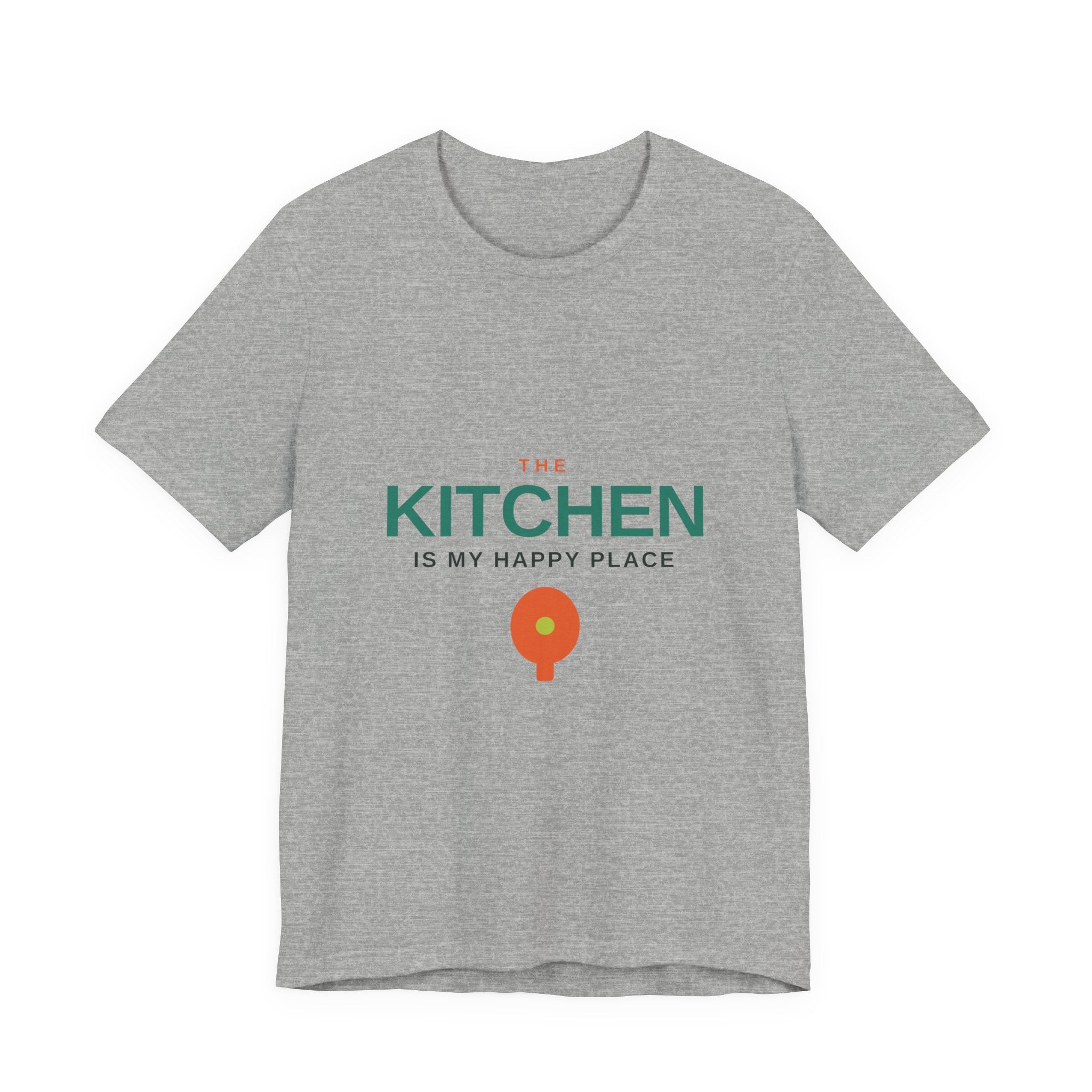 The Kitchen Is My Happy Place Tee — Funny Pickleball Shirt