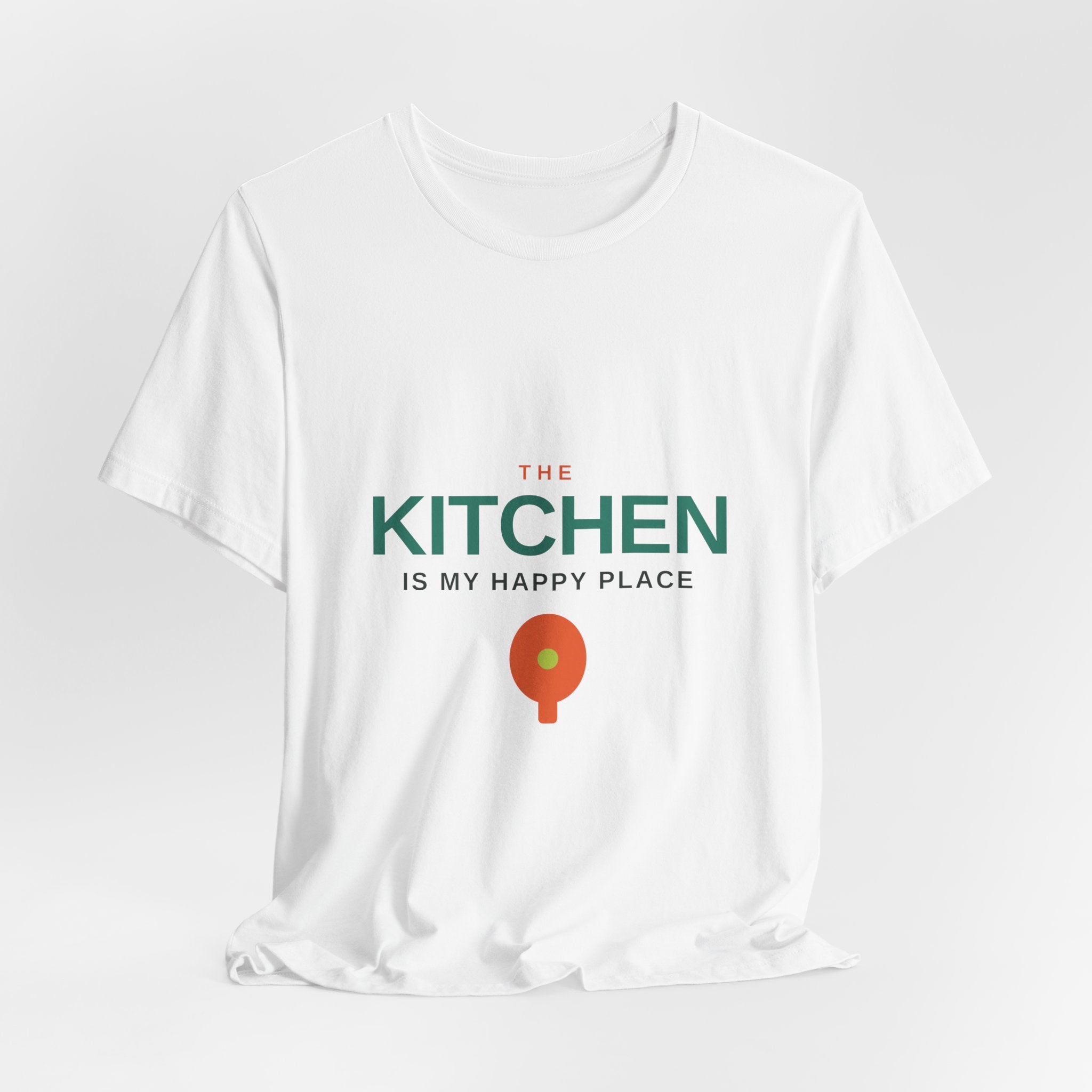 The Kitchen Is My Happy Place Tee — Funny Pickleball Shirt