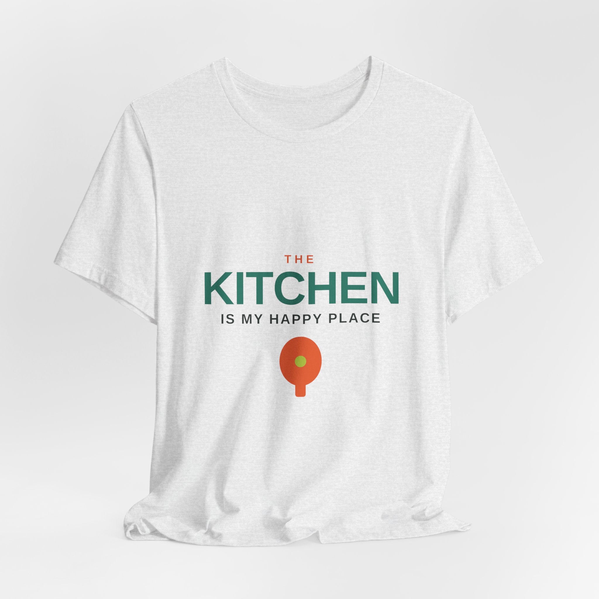 The Kitchen Is My Happy Place Tee — Funny Pickleball Shirt