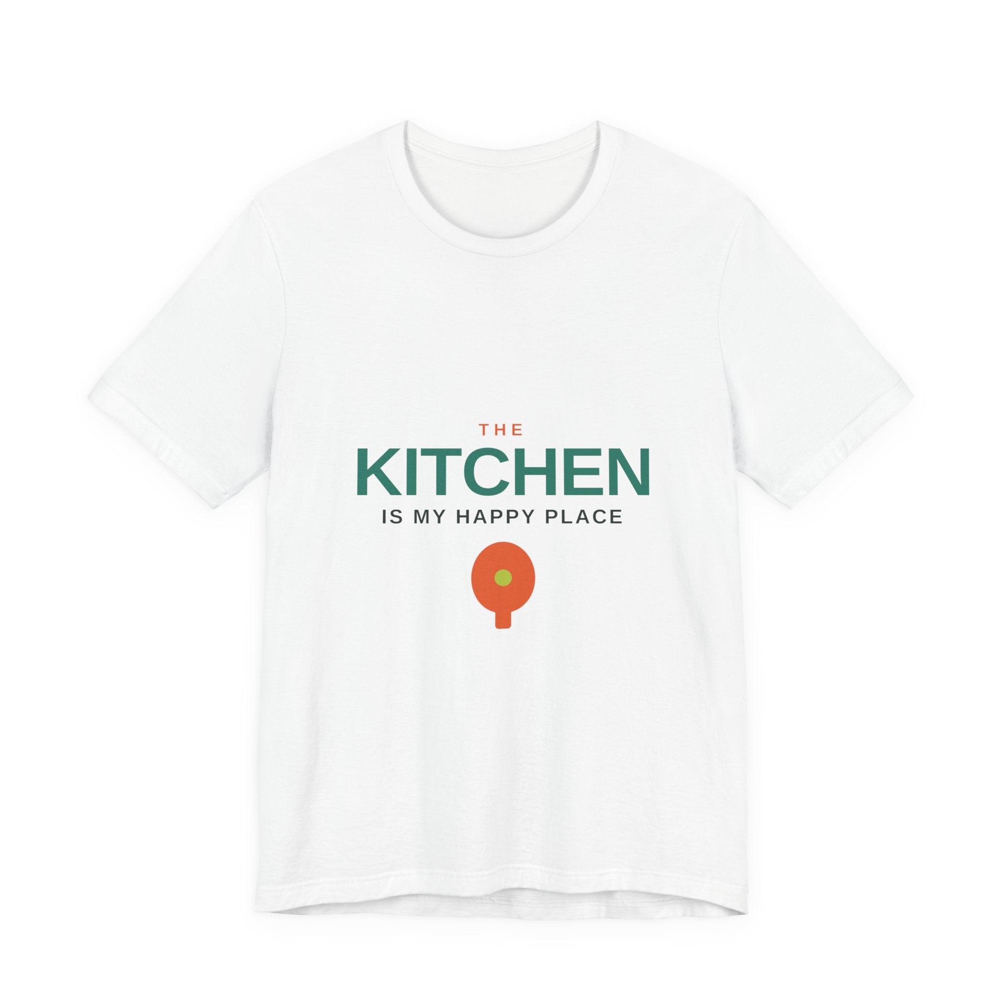The Kitchen Is My Happy Place Tee — Funny Pickleball Shirt