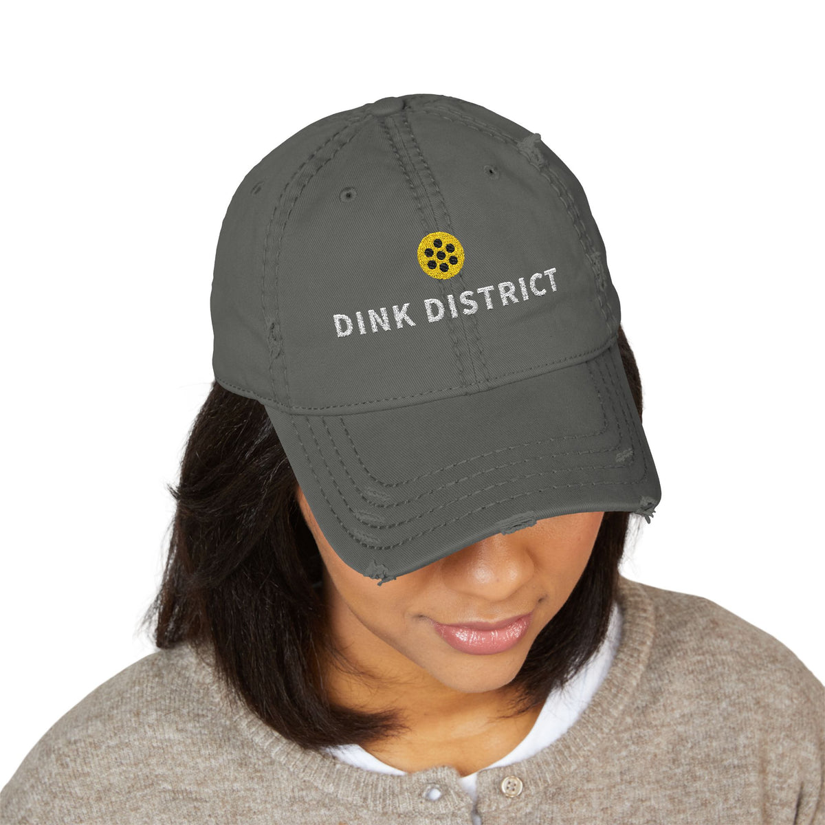 Dink District Embroidered Dad Hat