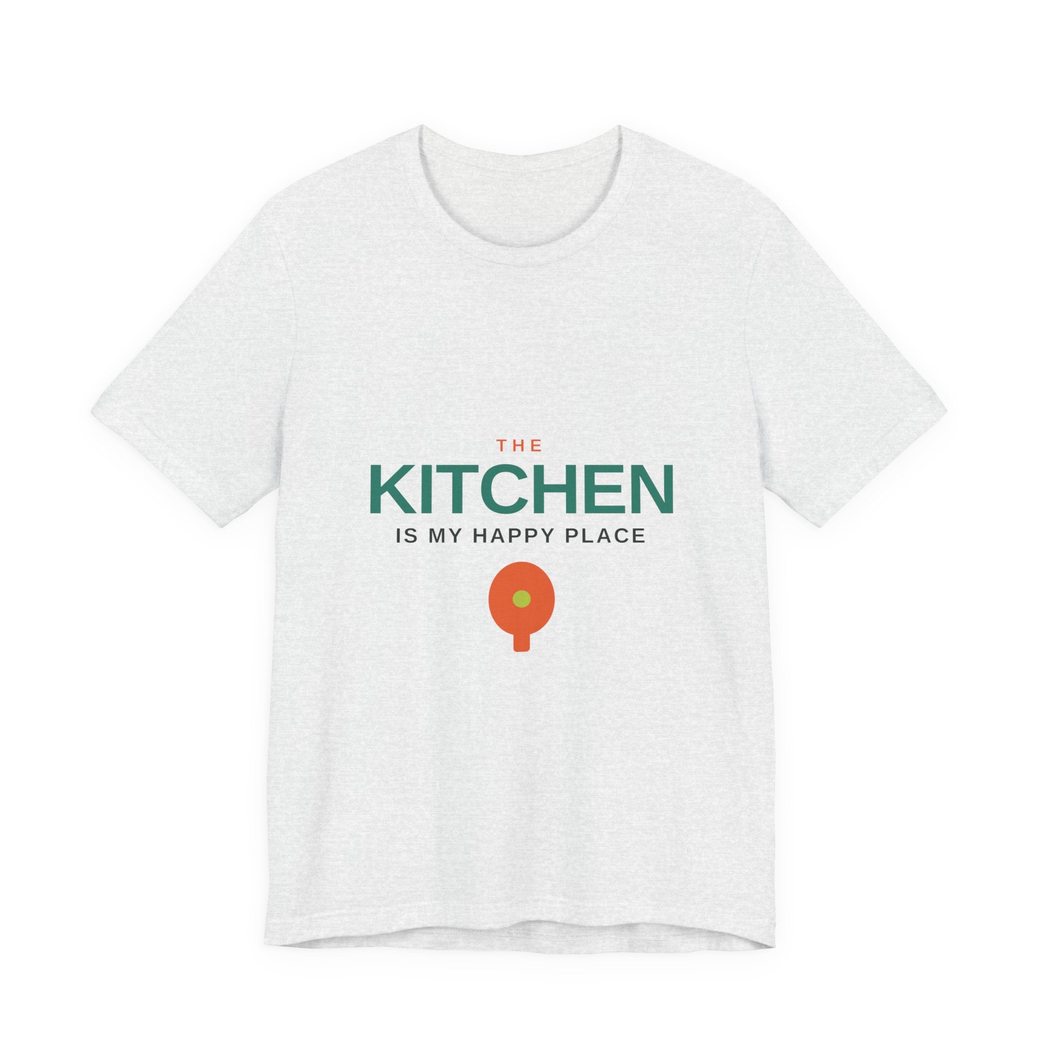 The Kitchen Is My Happy Place Tee — Funny Pickleball Shirt