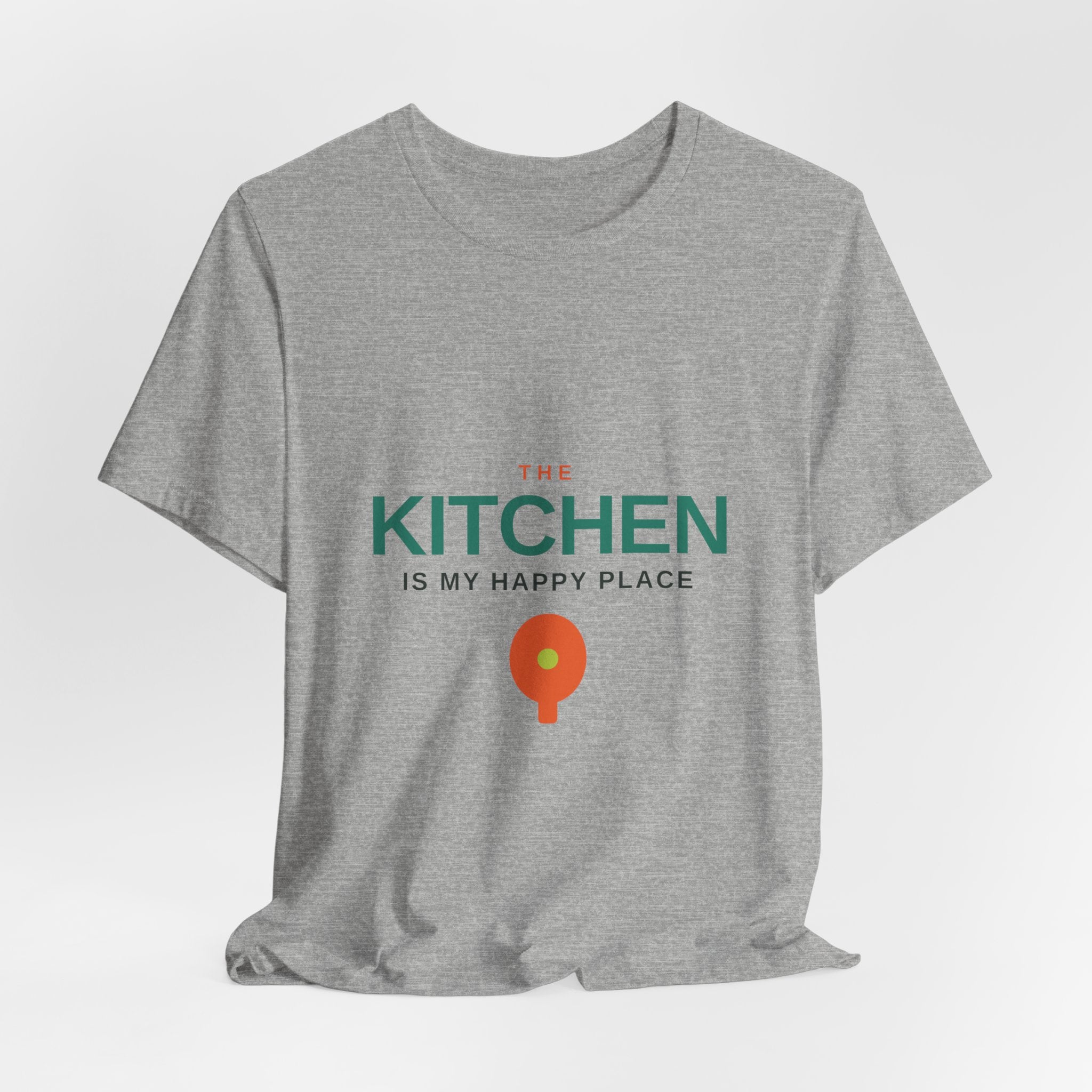 The Kitchen Is My Happy Place Tee — Funny Pickleball Shirt