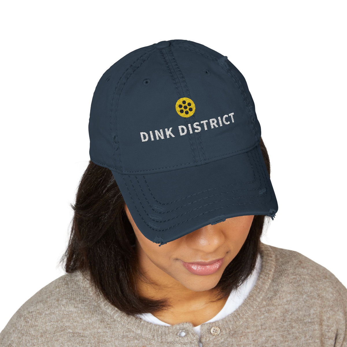 Dink District Embroidered Dad Hat