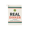 Real Dinker Court Towel - Clip-On Pickleball Towel