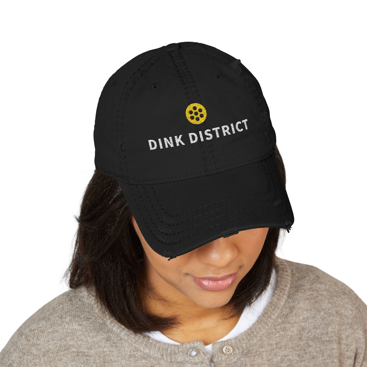 Dink District Embroidered Dad Hat